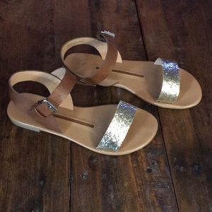 new directions Shoes - Women’s New Directions Gold Glitter Betty Sandal new directions Shoes - Women’s New Directions Gold Glitter Betty Sandal